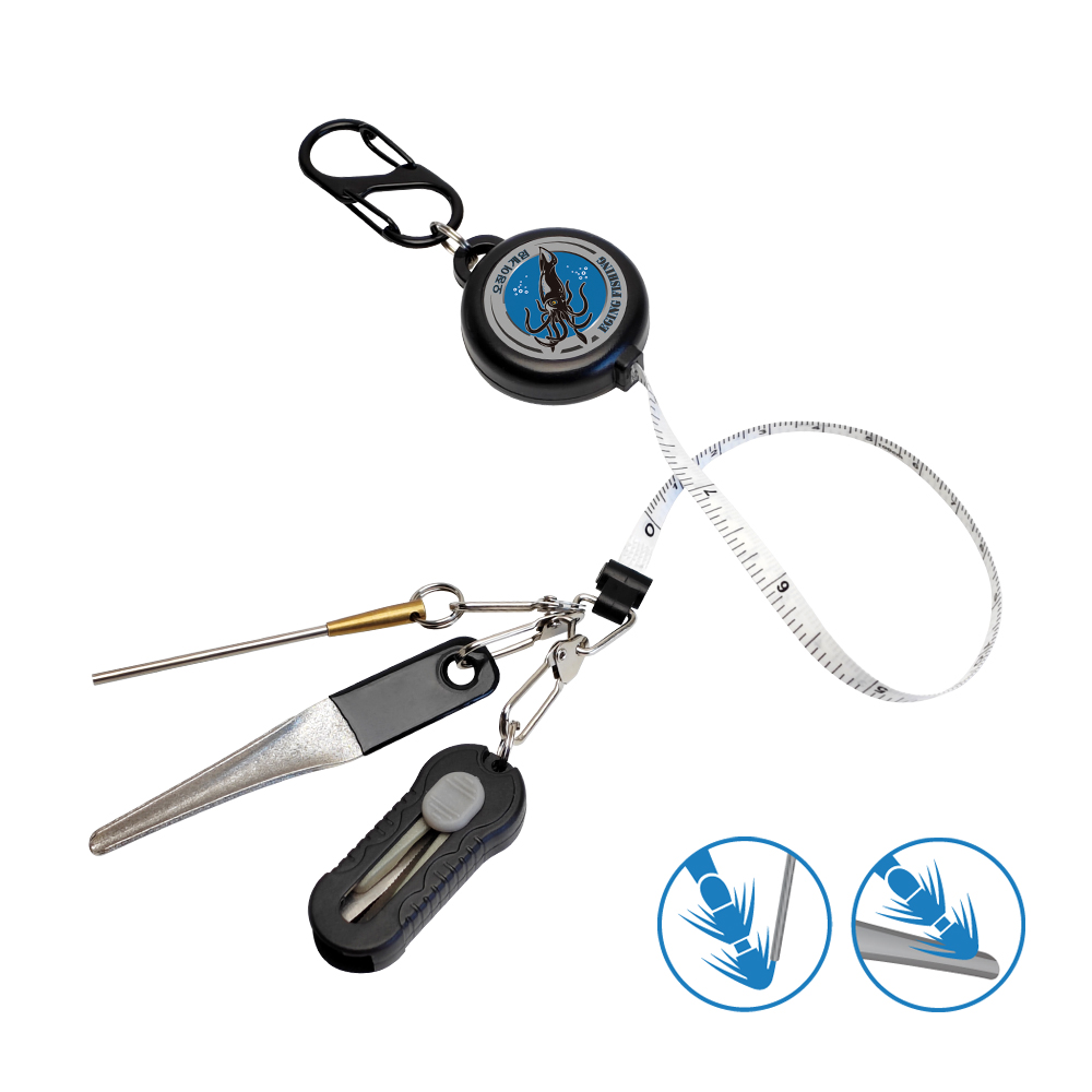 Fishing Line Dispenser - 4in1 Eging Fishing Kit Retractor 100cm