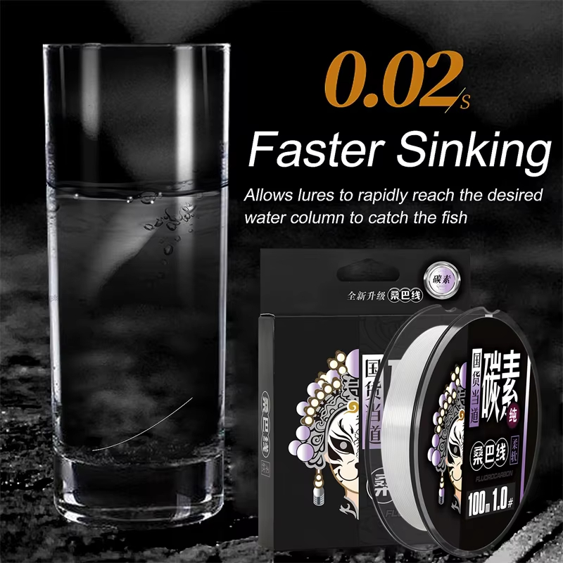 ZUKIBO Japan Fluorocabon 100%  - огляд і ціна Ice Fishing Line