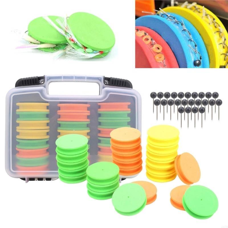 24Pcs Foam Winding Line Board  - огляд і ціна Fishing Line Dispenser