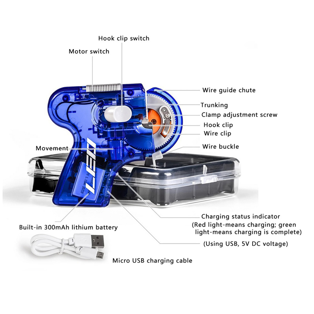 USB Charge Electric Automatic  - огляд і ціна Fishing Line Dispenser