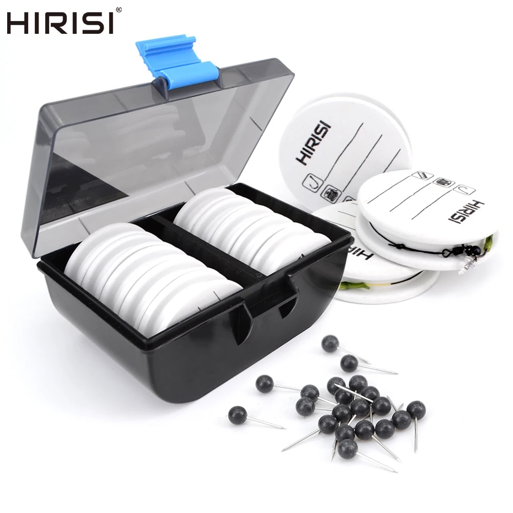 Hirisi 10pcs EVA Foam Spools C - огляд і ціна Leader Line